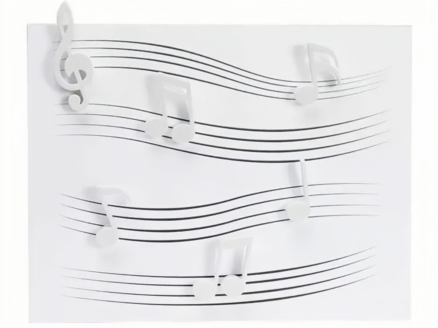 8. 3D Violin & Musical Note Set fridge magnets