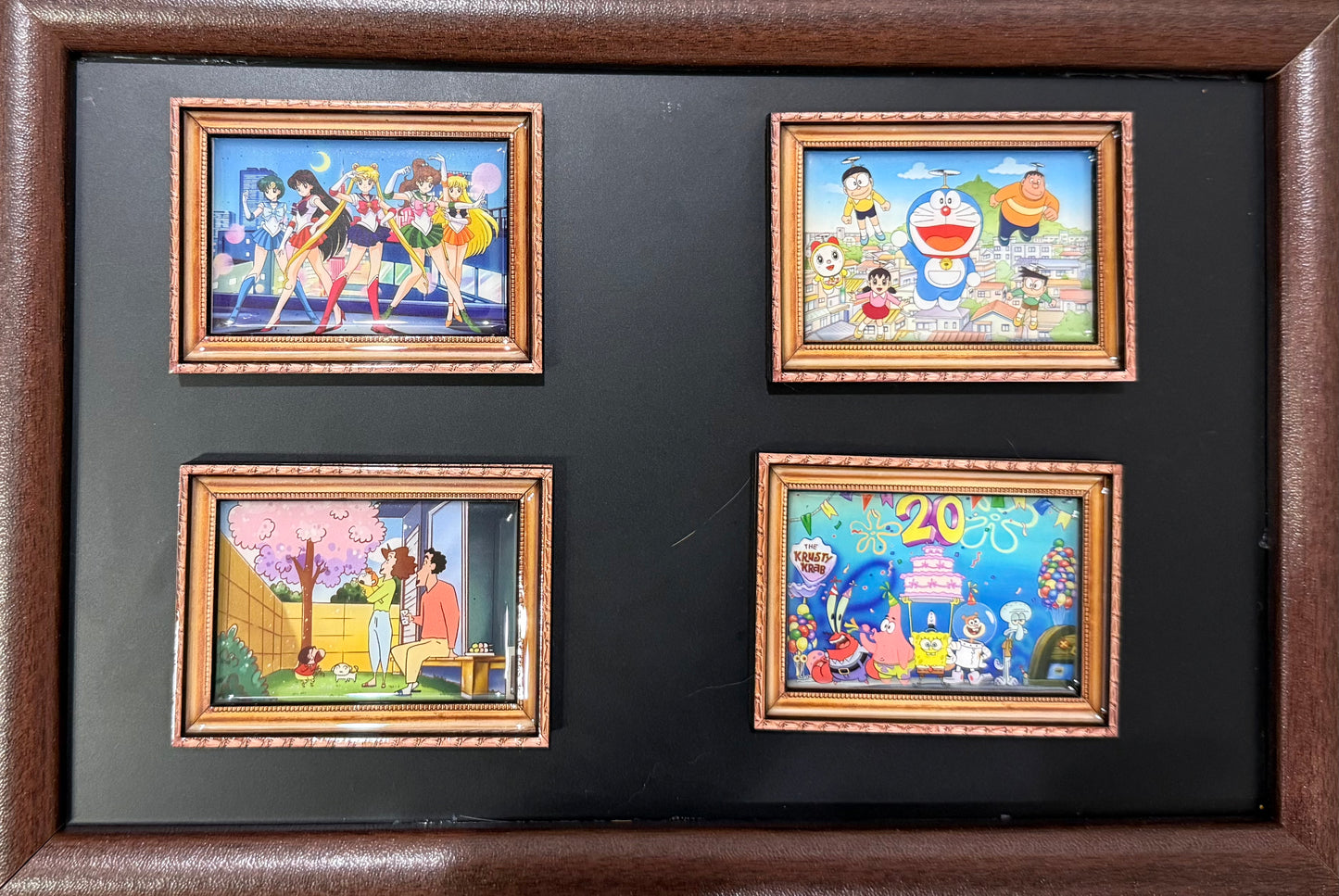4. Customized wooden frame fridge magnets - Customer provides pictures