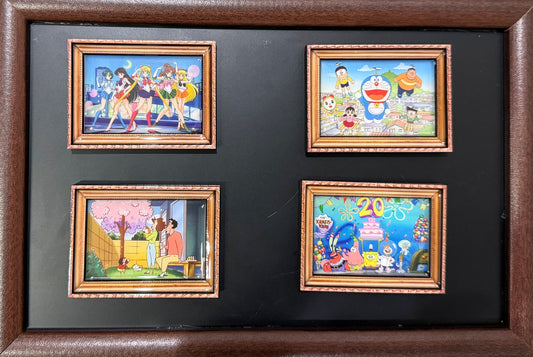 4. Customized wooden frame fridge magnets - Customer provides pictures