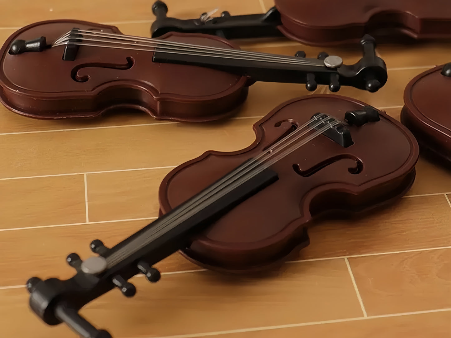 8. 3D Violin & Musical Note Set fridge magnets