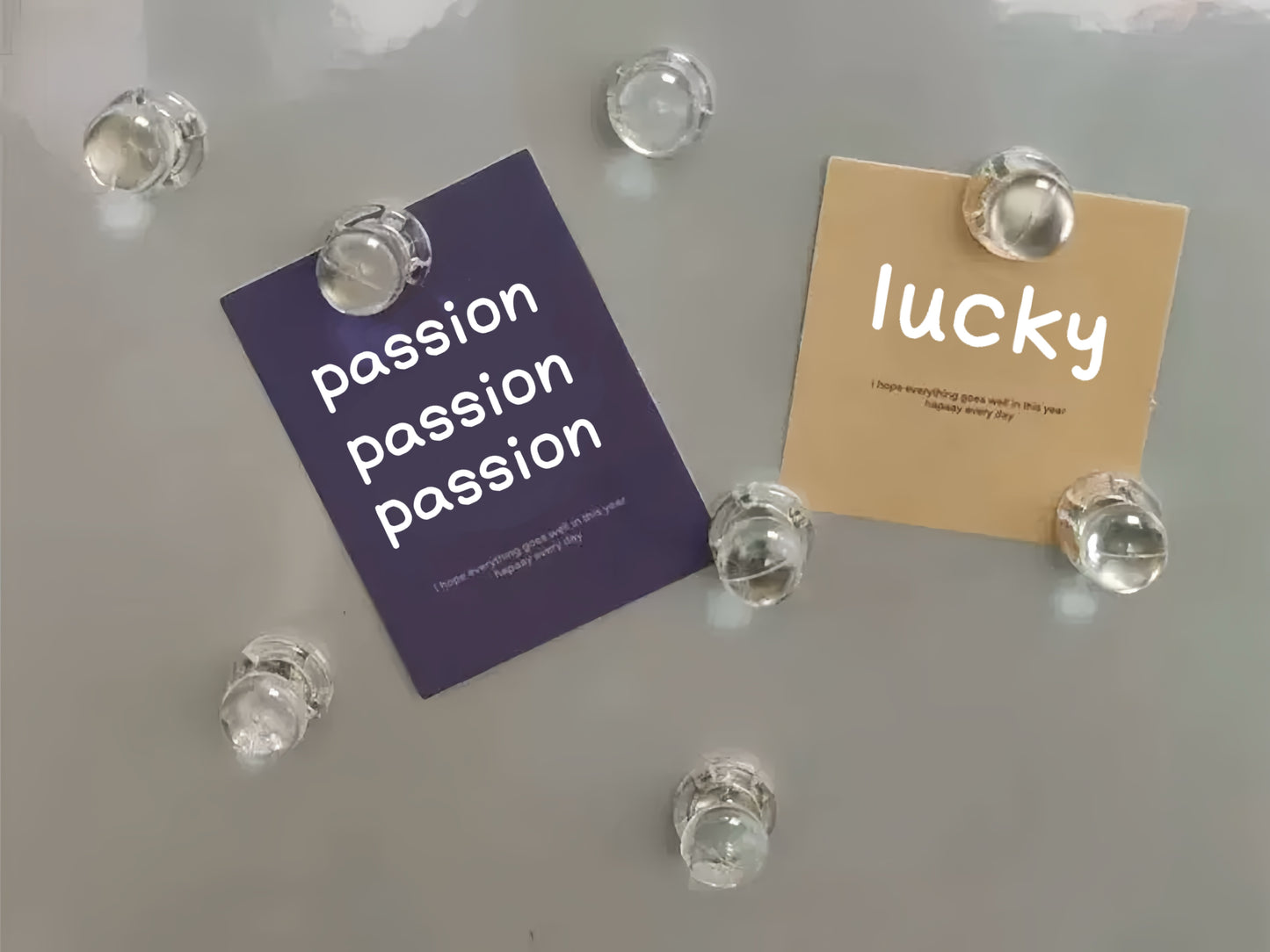 9. 3D simple magnetic tack fridge magnets