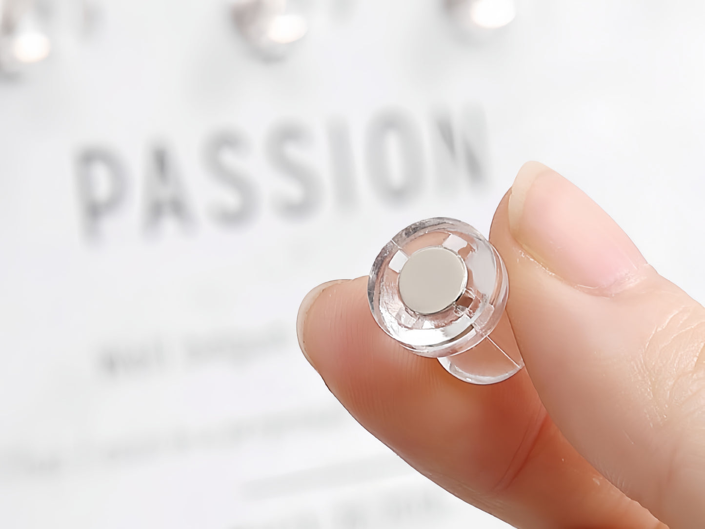 9. 3D simple magnetic tack fridge magnets