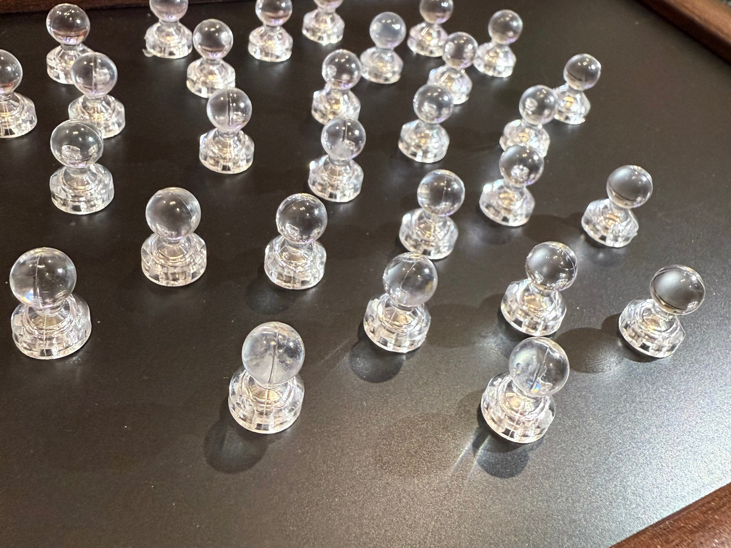 9. 3D simple magnetic tack fridge magnets