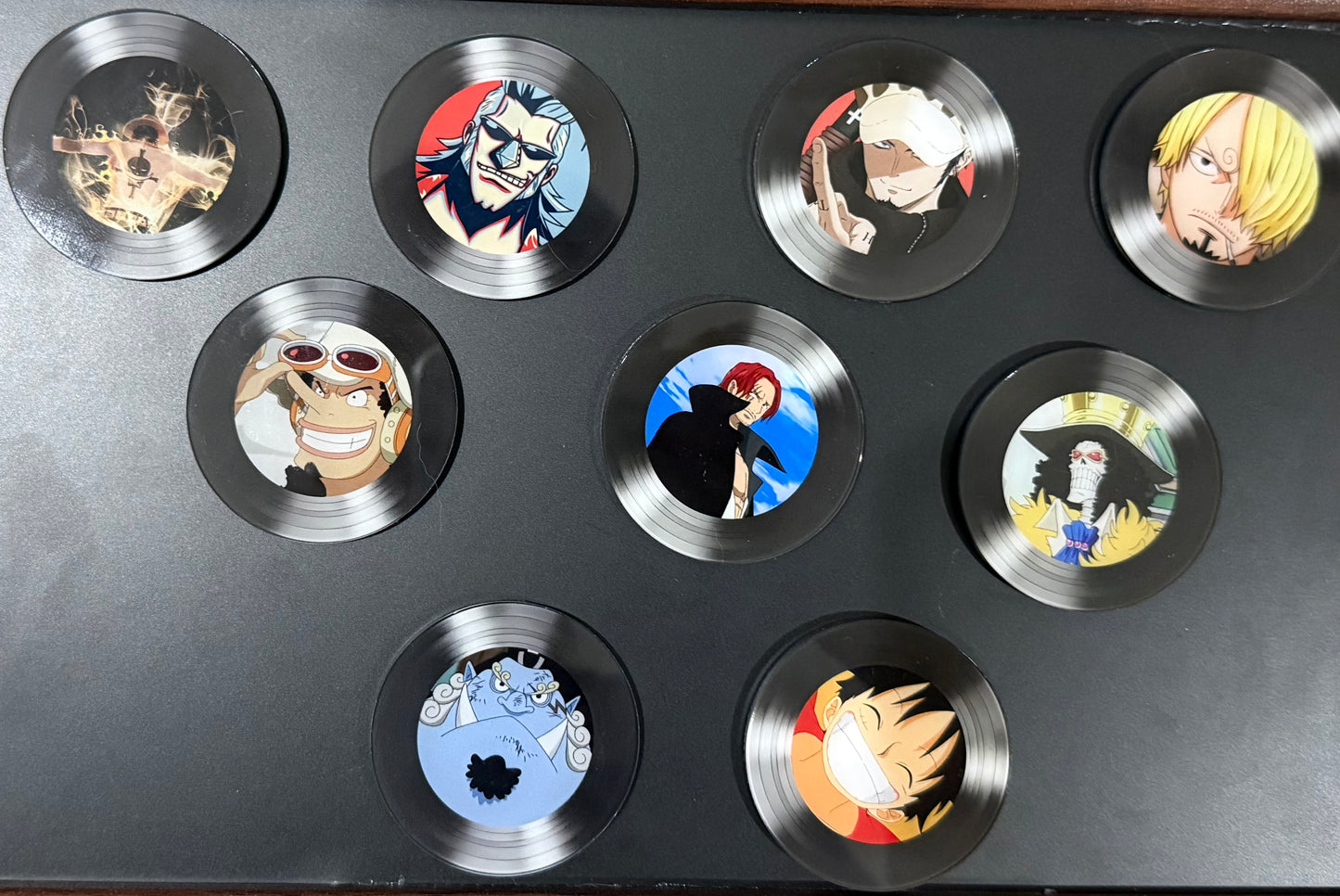 5. One Piece Long Play Fridge Magnets Whole Set
